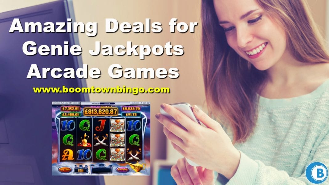 Amazing Deals for Genie Jackpots Arcade Games