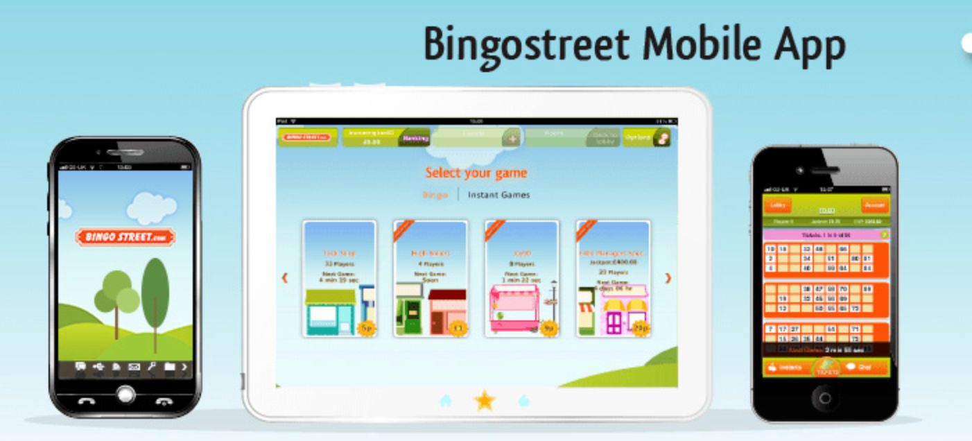 Bingo Street Mobile App