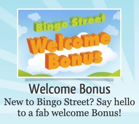 Bingo Street Welcome Bonus