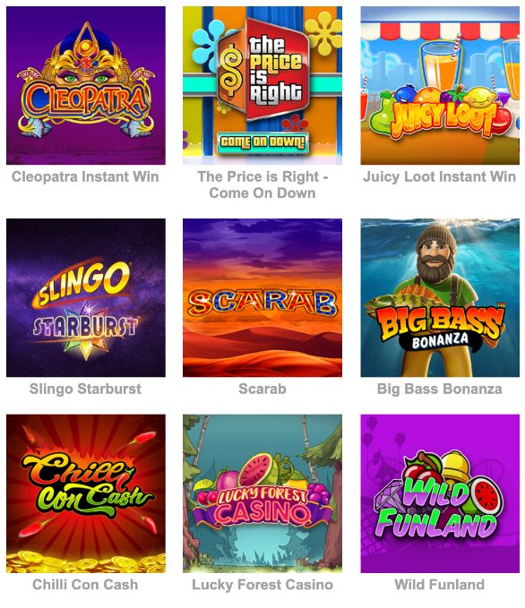 Bubble Bonus Bingo Slot Sites