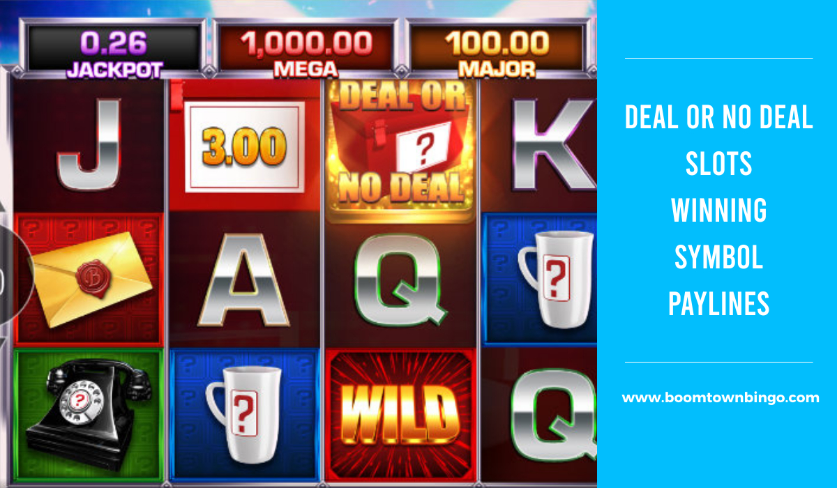 Deal or No Deal Slots Symbol winning Paylines