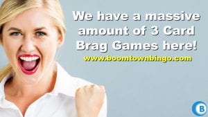 3 Card Brag, play 3 card brag online.