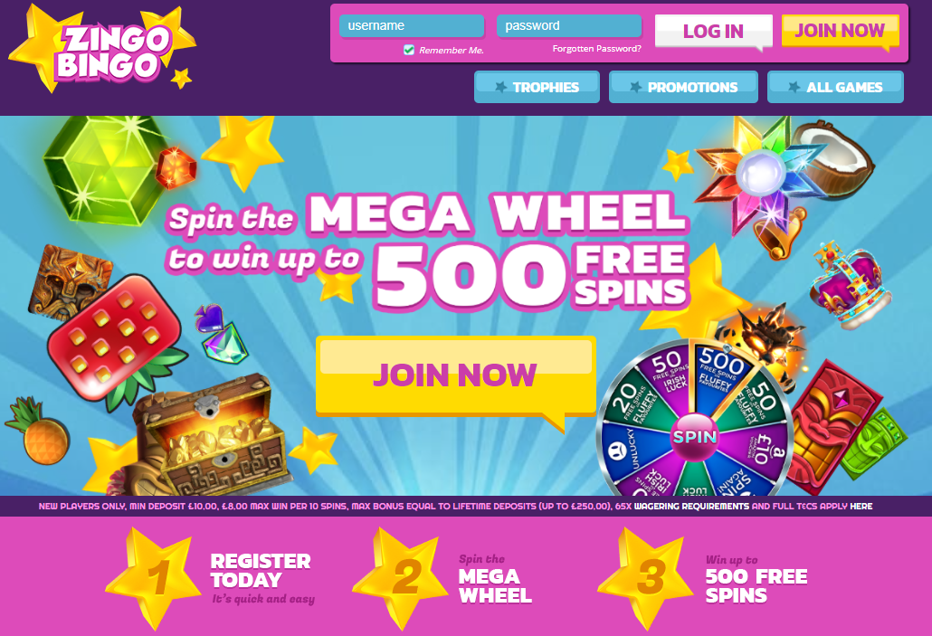 Zingo Bingo Website Review