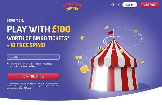 Circus Bingo Reviews