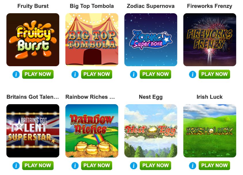 Boyle Sports Bingo Hot Slot Games