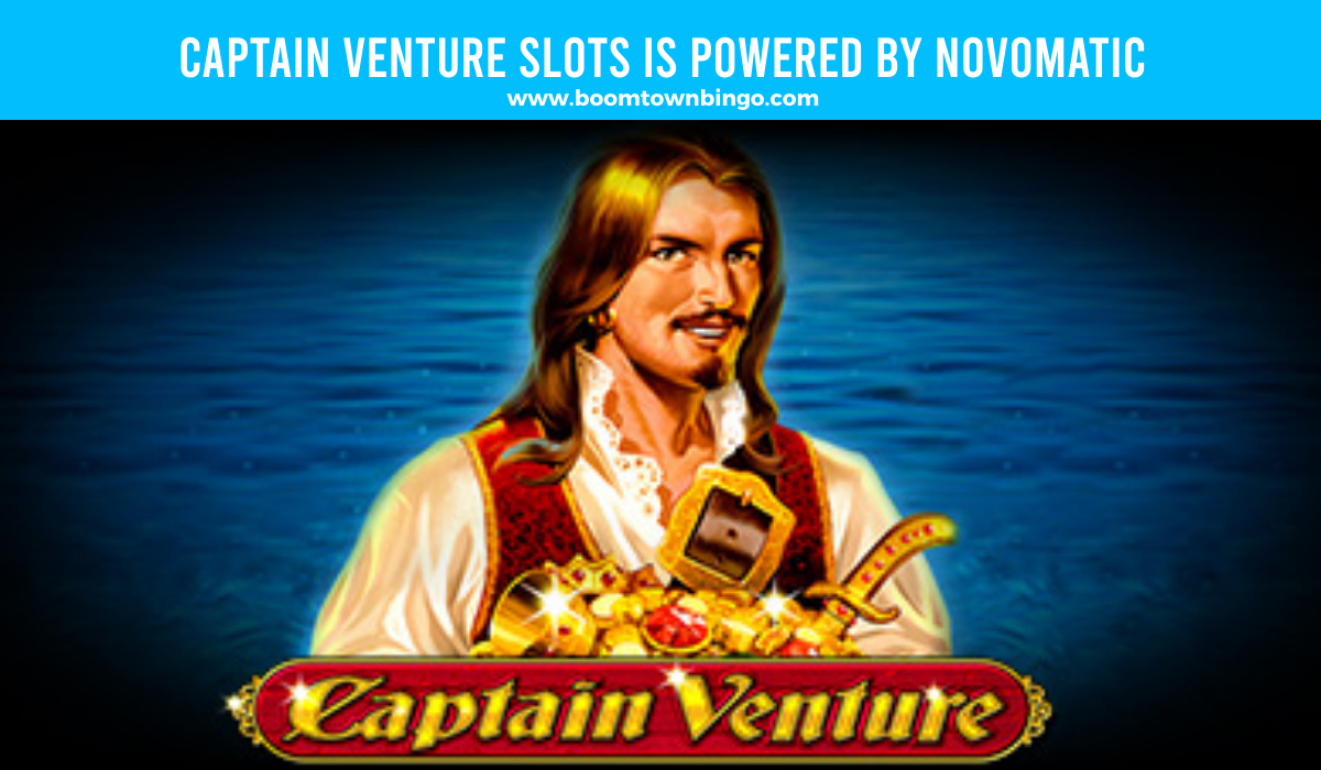 Captain Venture Slots is made by Novomatic