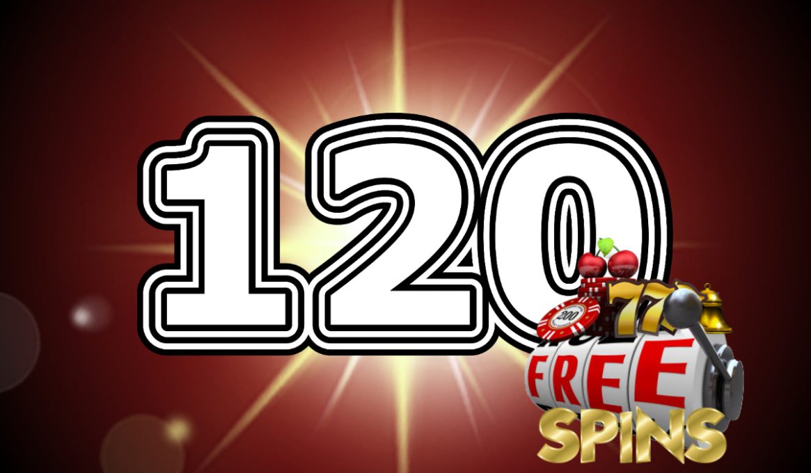 120 Free Spins Slot Bonuses