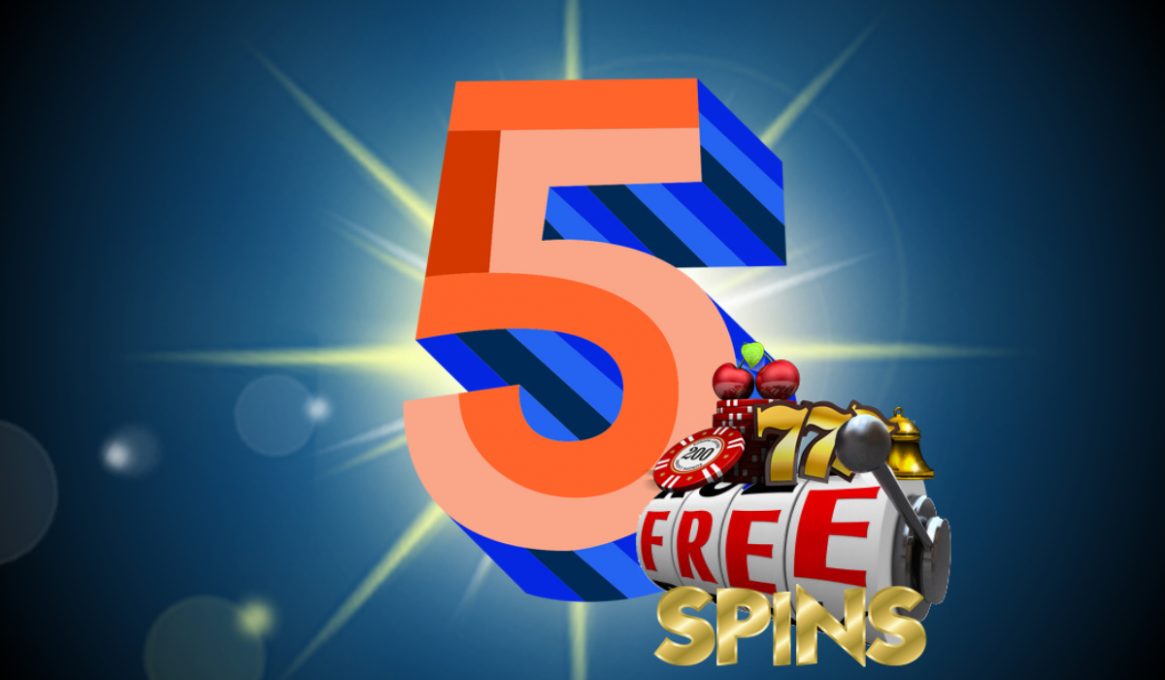 5 Free Spins on Slots
