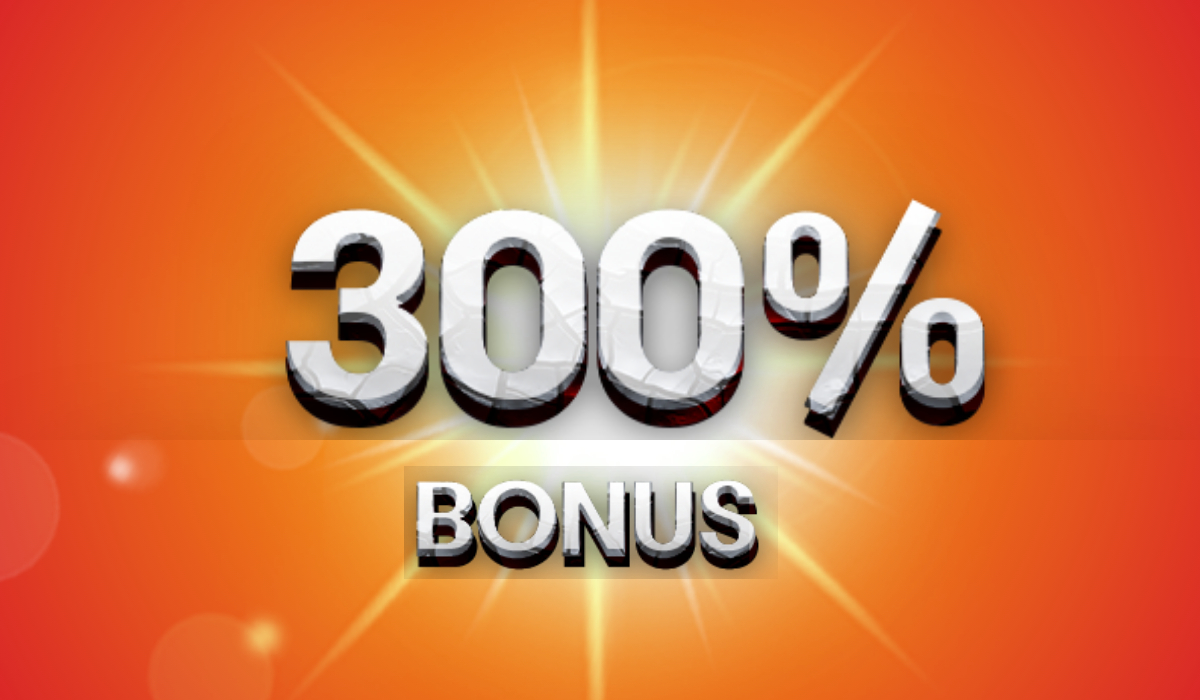 300% Bingo Bonus