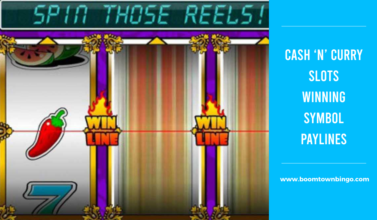 Cash ‘n’ Curry Slots Symbol winning Paylines