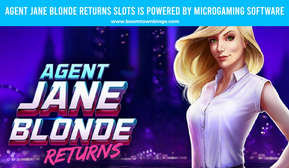 Agent Jane Blonde Returns Slots made by Microgaming software