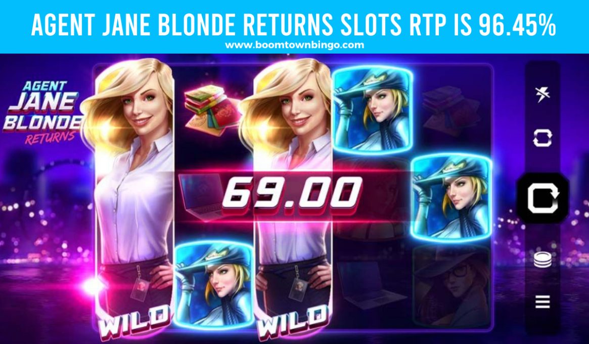 Agent Jane Blonde Returns Slots Slot Return to player
