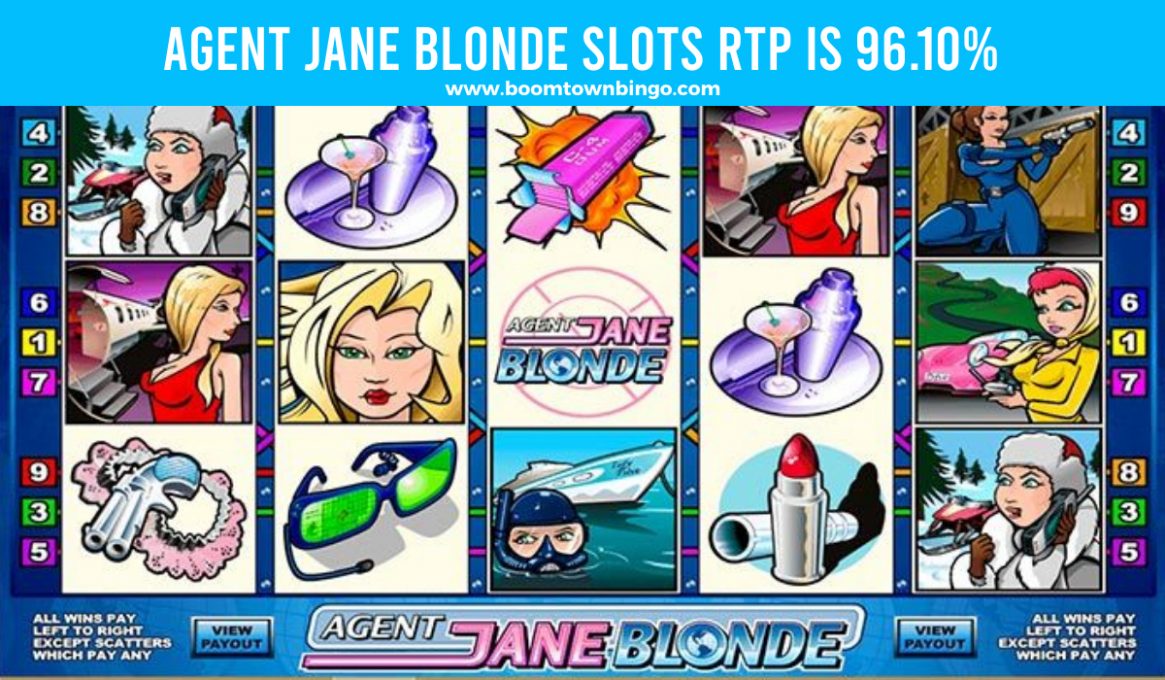 Agent Jane Blonde Slots Return to player