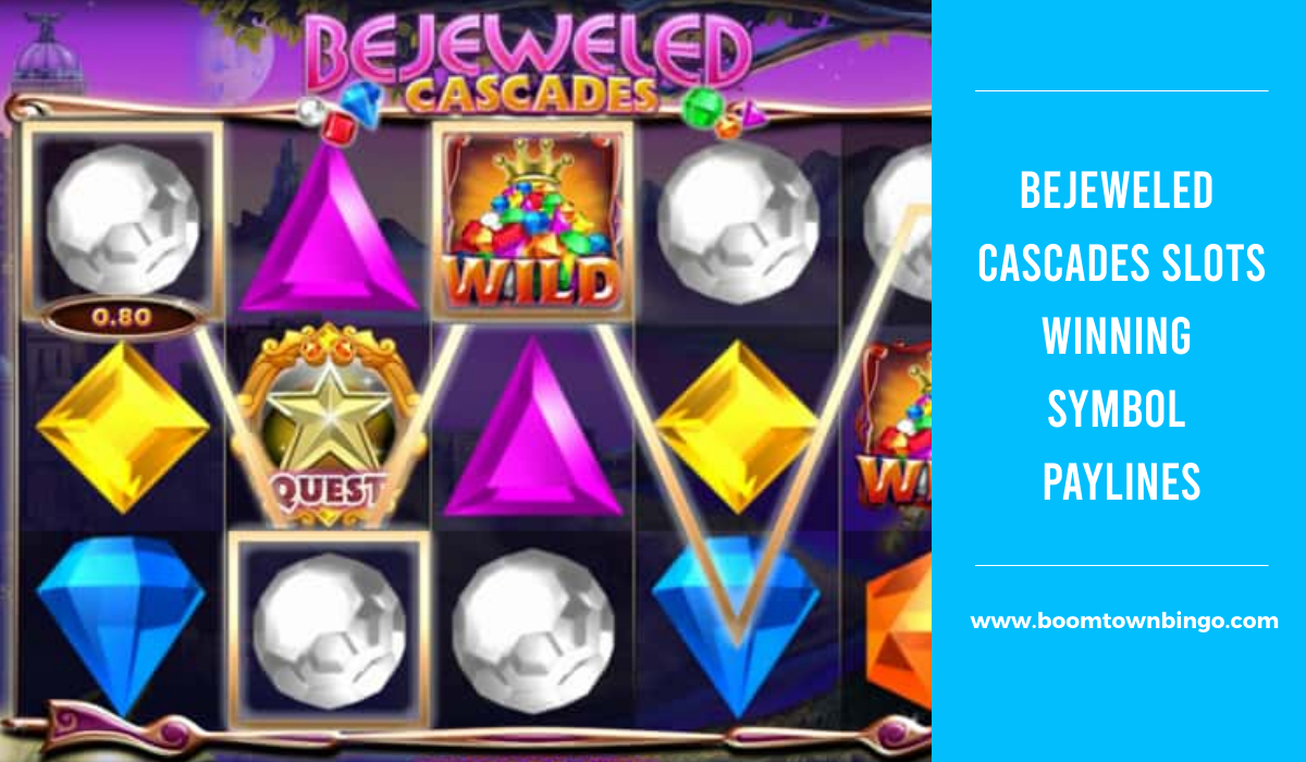 Bejeweled Cascades Slots Symbol winning Paylines