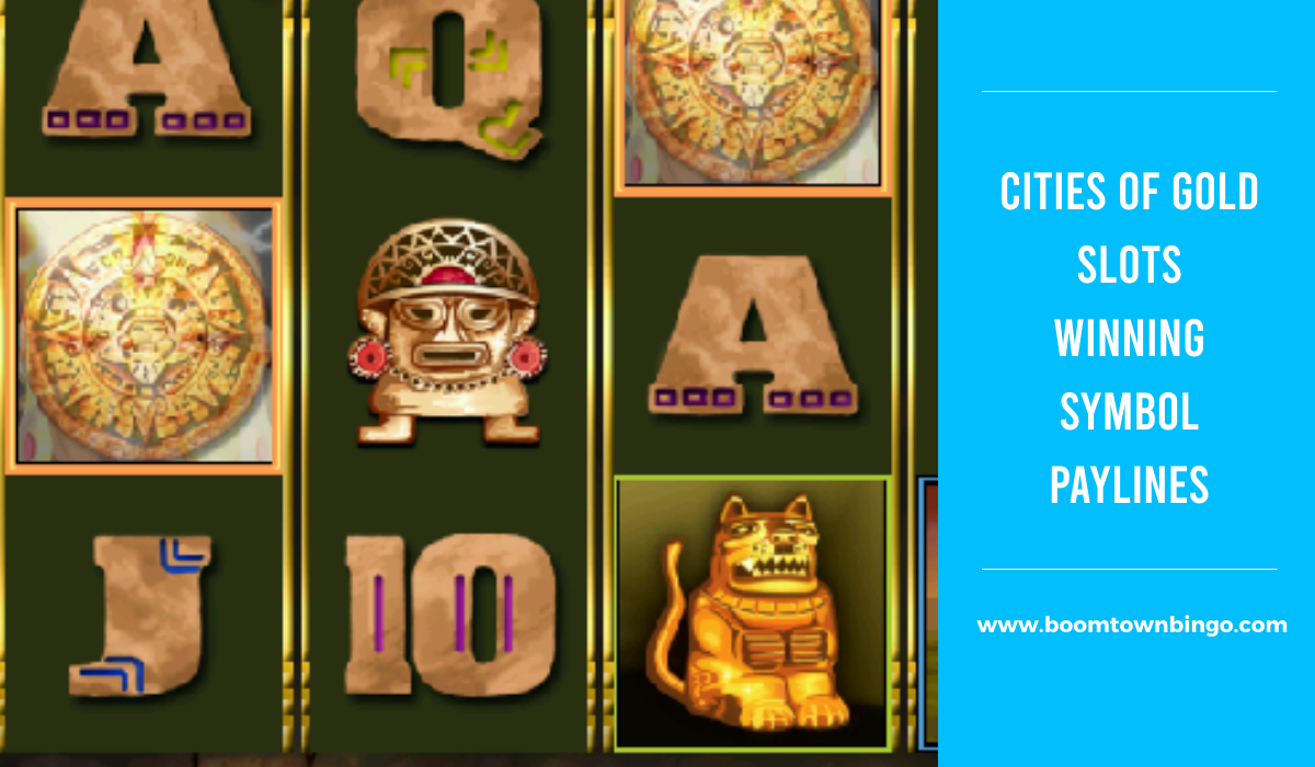 Cities of Gold Slots Symbol winning Paylines