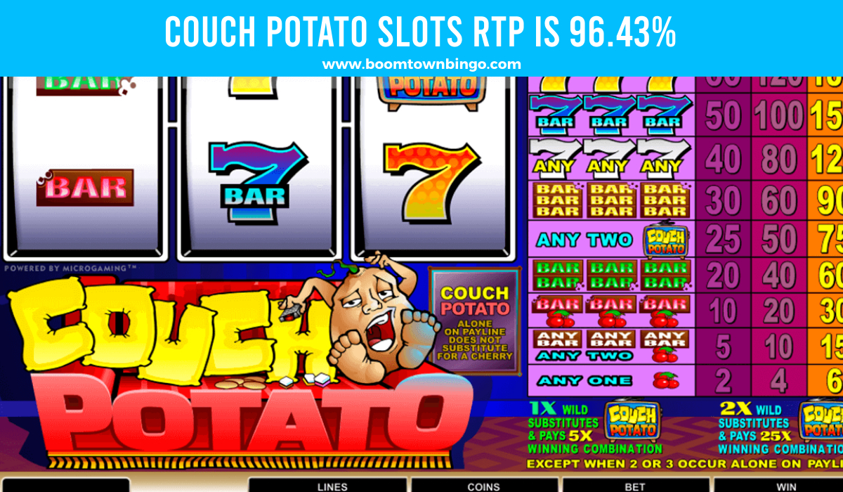 Couch Potato Slots Return to player