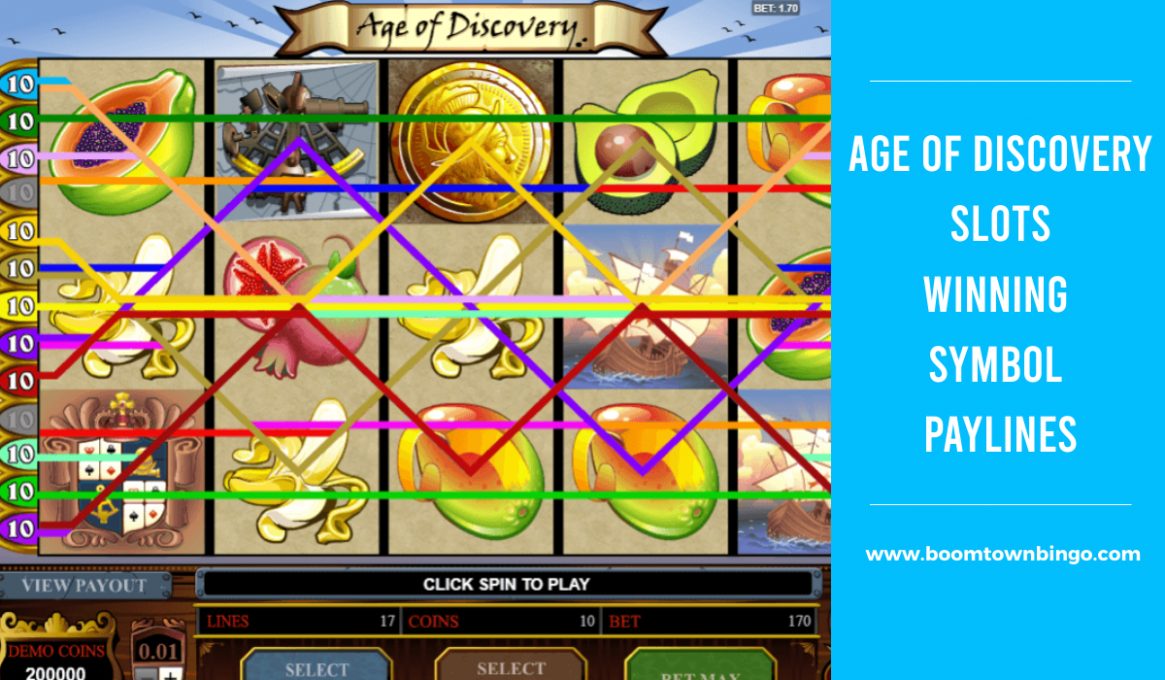 Age of Discovery Slots Paylines
