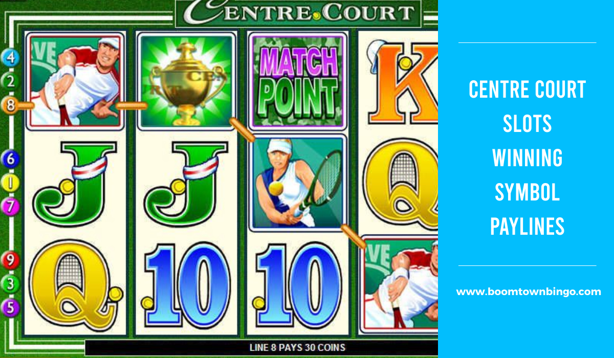 Centre Court Slots Symbol winning Paylines