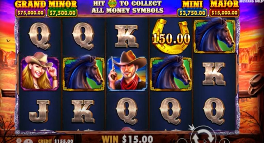 Mustang Gold 5 Reel Slots Game