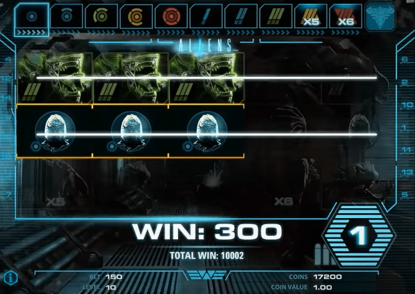 Aliens Slot Machine Winning