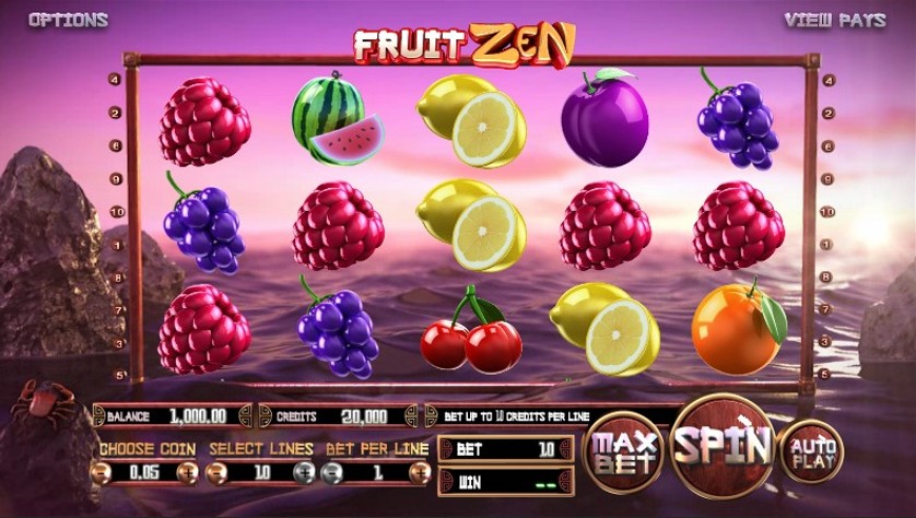 Fruit Zen Slot Gameplay