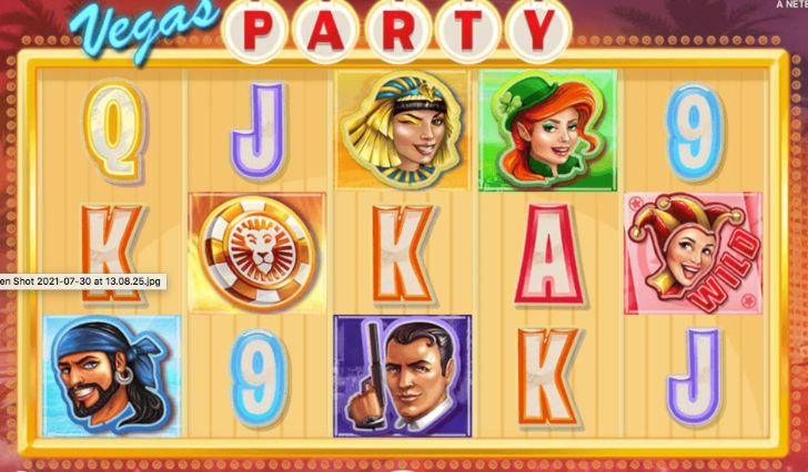 Vegas Party Slot Machine