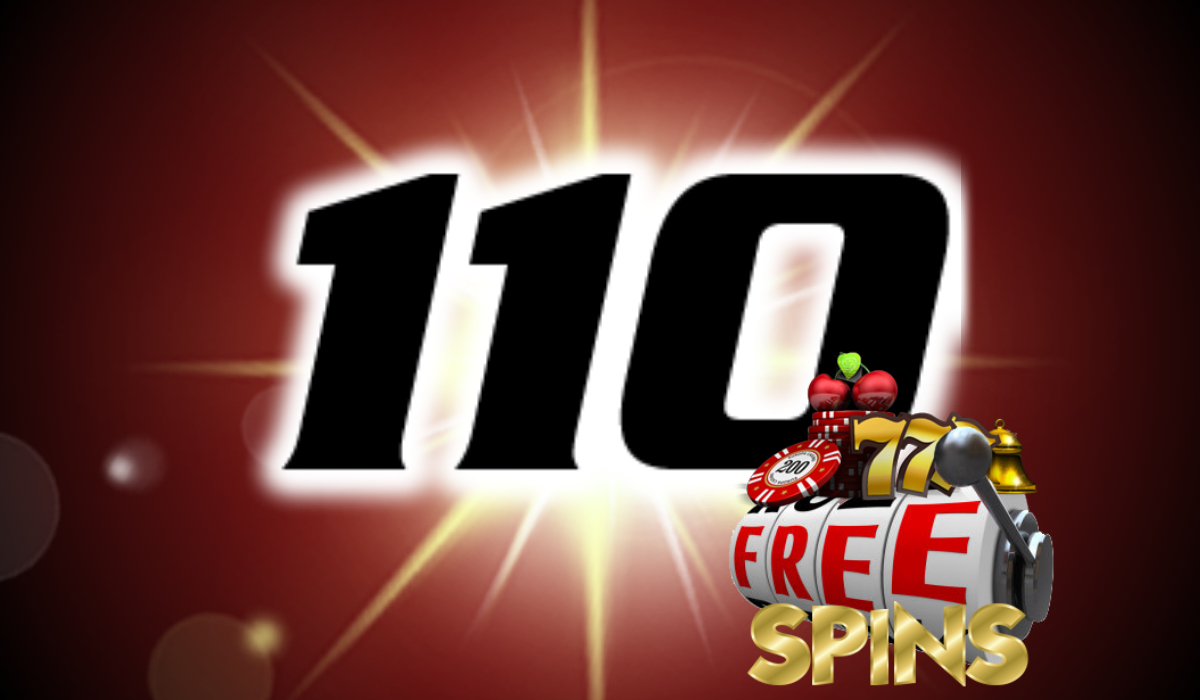 110 Free Spins 110 Spin Slots Bonus 2024