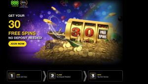 888 casino 30 free spins