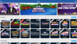 Which Betfred Free Spins Games
