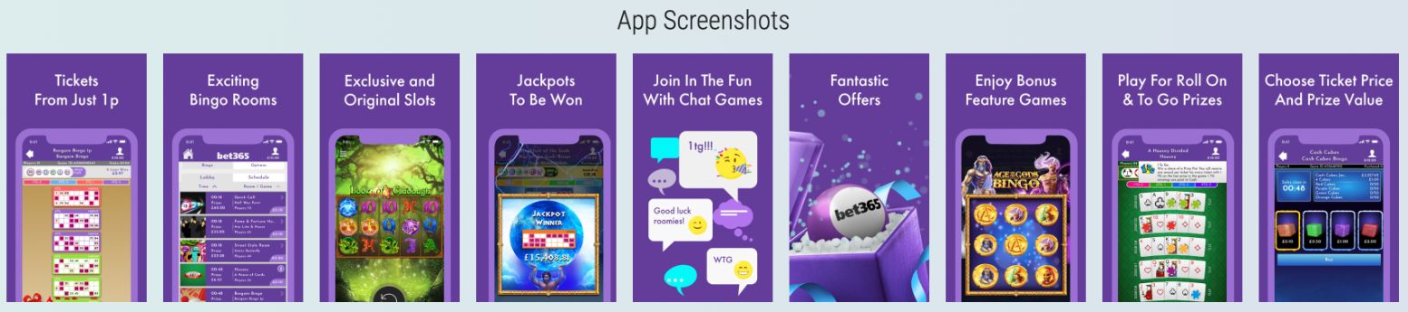 App Store ID for bet365 Bingo Play Bingo Live Mobiel App is 671582009