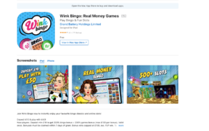 Wink Bingo Mobile at App Store