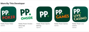 Paddy Power Apps
