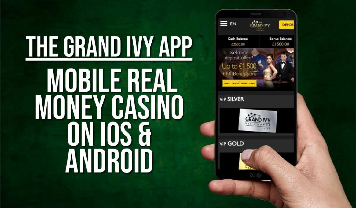 The Grand Ivy App - Mobile Real Money Casino on iOS & Android