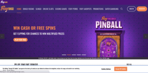 Foxy Bingo Landing Page for 200 free spins