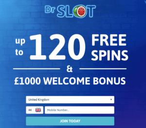 Dr Slot 120 Free Spins