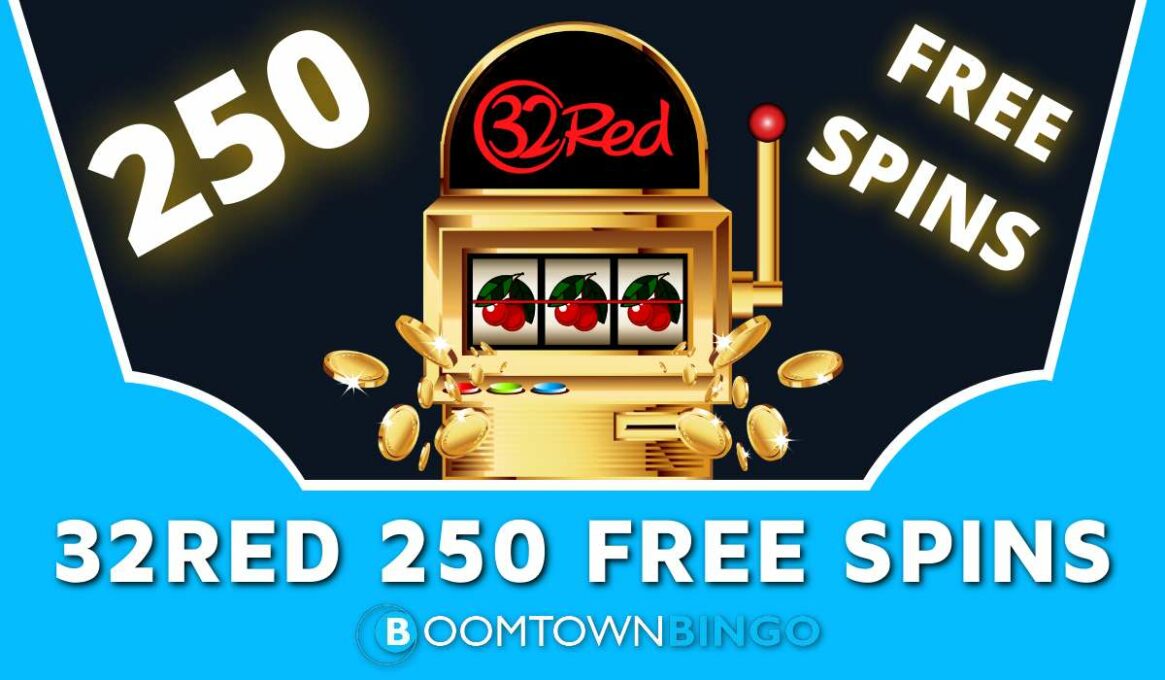 32Red 250 Free Spins